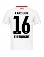 Eintracht Frankfurt Hugo Larsson #16 Vieraspaita 2025-26 Lyhythihainen
